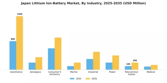 Japan Lithium Ion Battery Market Segment Image 1