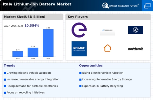 Italy Lithium Ion Battery Market Infographic