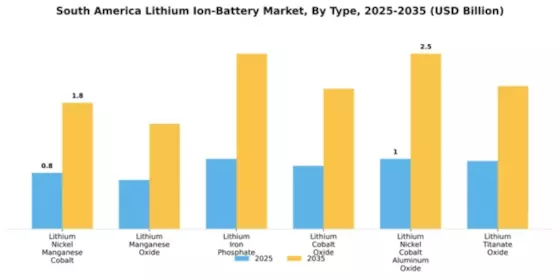South America Lithium Ion Battery Market Segment Image 2