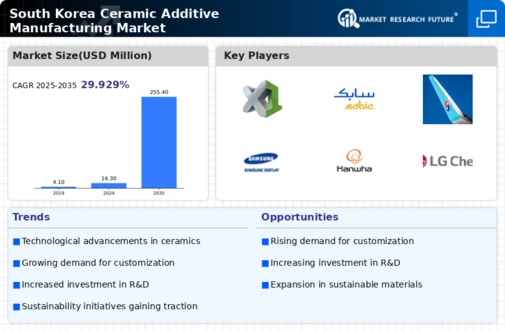 South Korea Ceramic Additive Manufacturing Market Infographic