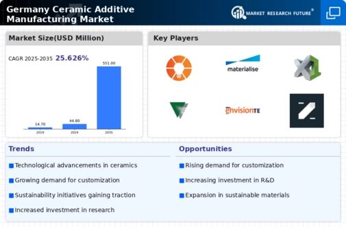 Germany Ceramic Additive Manufacturing Market Infographic