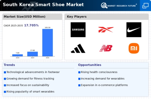 South Korea Smart Shoe Market Infographic