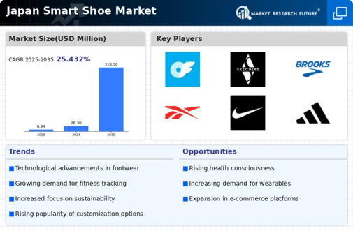 Japan Smart Shoe Market Infographic