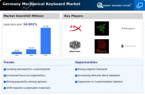 Germany Mechanical Keyboard Market Infographic