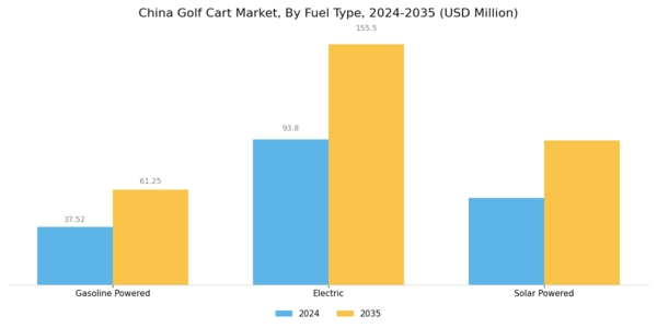 China Golf Cart Market Segment Image 1