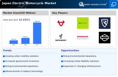 Japan Electric Motorcycle Market Infographic