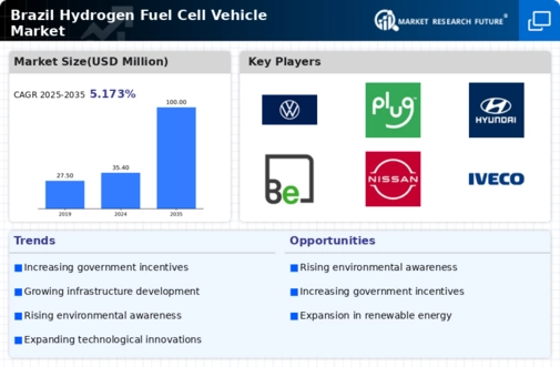 Brazil Hydrogen Fuel Cell Vehicle Market Infographic