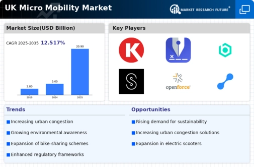 UK Micro Mobility Market Infographic