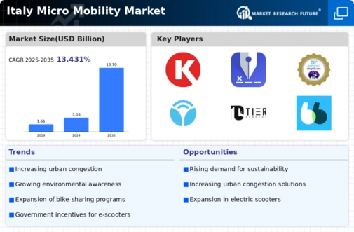 Italy Micro Mobility Market Infographic