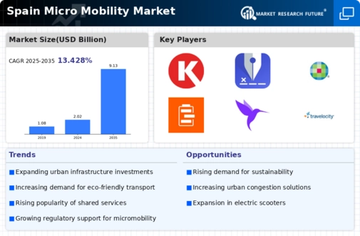 Spain Micro Mobility Market Infographic
