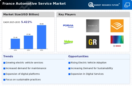 France Automotive Service Market Infographic