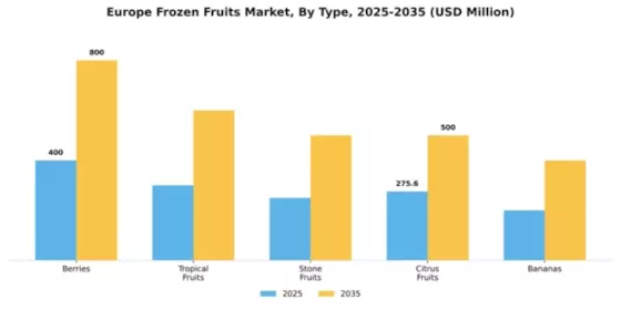 Europe Frozen Fruits Market Segment Image 3