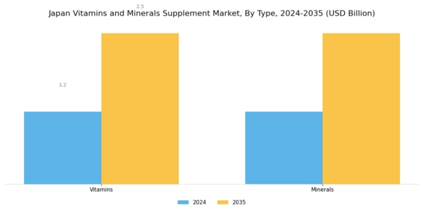 Japan Vitamins Minerals Supplement Market Segment Image 0