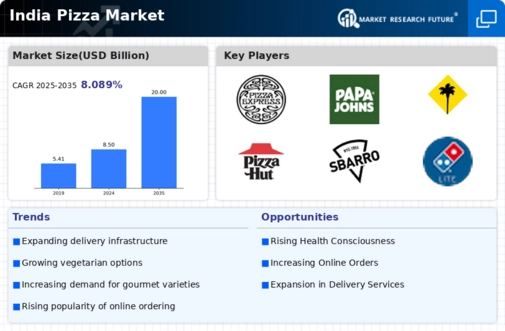 India Pizza Market Infographic