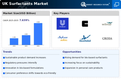 UK Surfactants Market Infographic