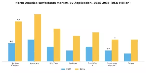 North America Surfactants Market Segment Image 0