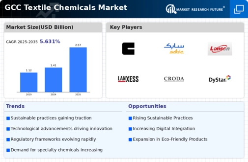 GCC Textile Chemicals Market Infographic