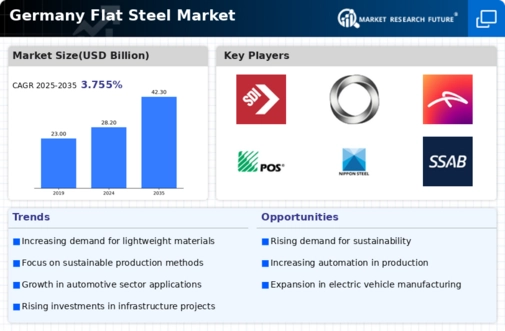 Germany Flat Steel Market Infographic