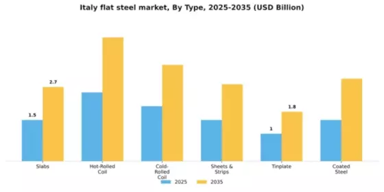 Italy Flat Steel Market Segment Image 1