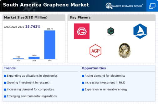 South America Graphene Market Infographic