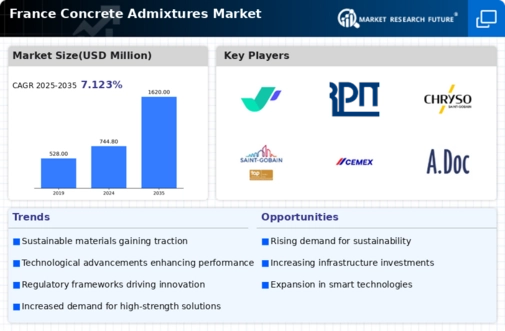 France Concrete Admixtures Market Infographic