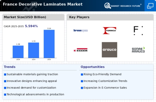 France Decorative Laminates Market Infographic