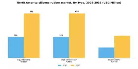 North America Silicone Rubber Market Segment Image 1