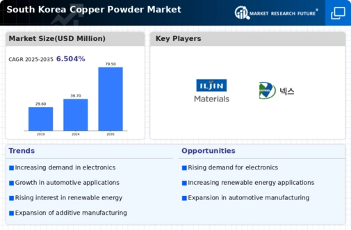 South Korea Copper Powder Market Infographic