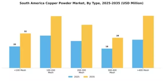 South America Copper Powder Market Segment Image 1