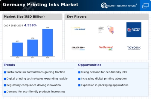 Germany Printing Inks Market Infographic