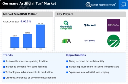 Germany Artificial Turf Market Infographic