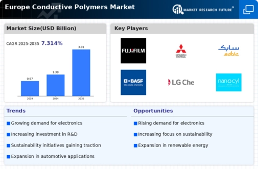 Europe Conductive Polymers Market Infographic