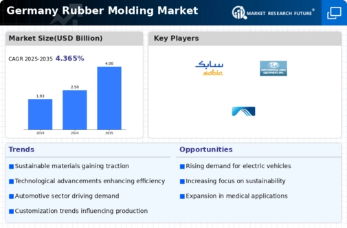 Germany Rubber Molding Market Infographic