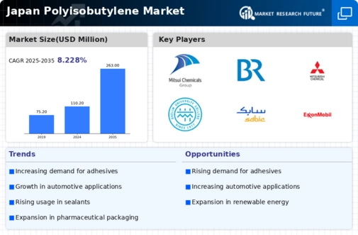 Japan Polyisobutylene Market Infographic