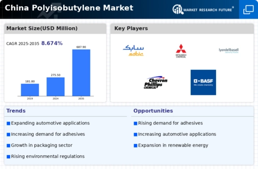 China Polyisobutylene Market Infographic