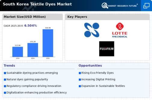 South Korea Textile Dyes Market Infographic