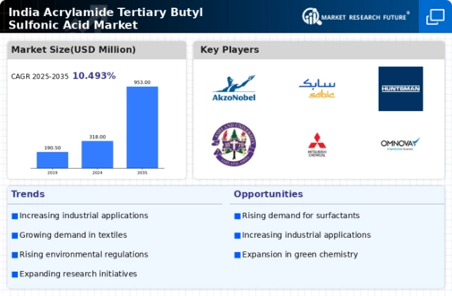 India Acrylamide Tertiary Butyl Sulfonic Acid Market Infographic