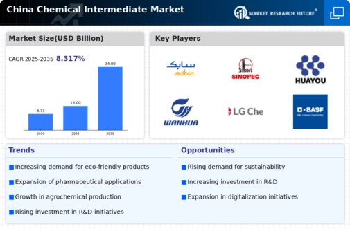 China Chemical Intermediate Market Infographic