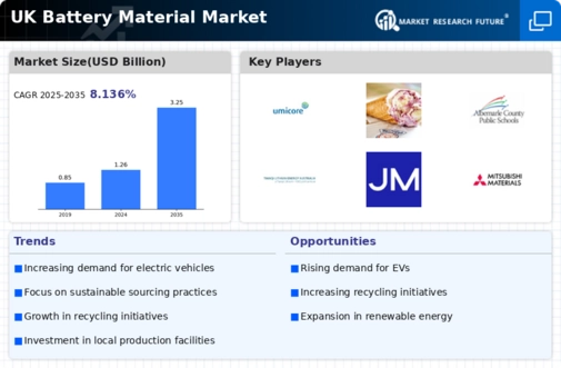 UK Battery Material Market Infographic