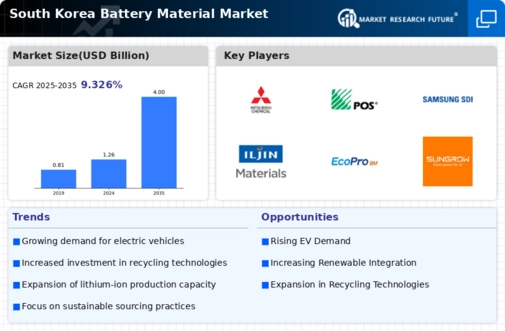South Korea Battery Material Market Infographic