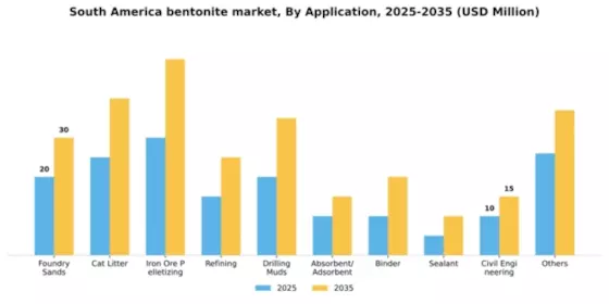 South America Bentonite Market Segment Image 0