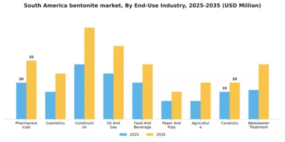 South America Bentonite Market Segment Image 1