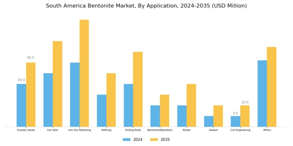 South America Bentonite Market Segment Image 1