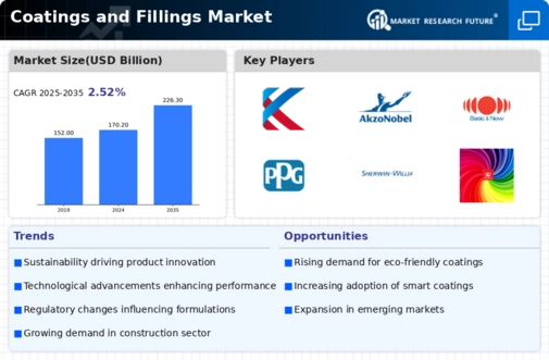 Coatings Fillings Market Infographic