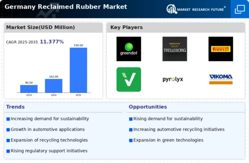 Germany Reclaimed Rubber Market Infographic