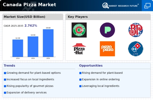 Canada Pizza Market Infographic