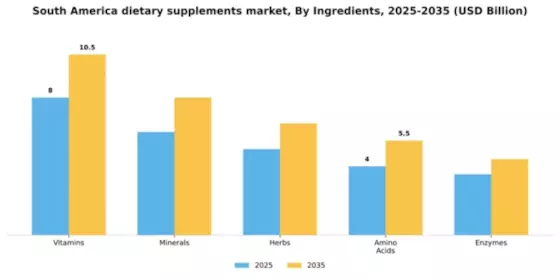South America Dietary Supplements Market
 Segment Image 3
