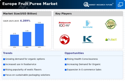 Europe Fruit Puree Market Infographic