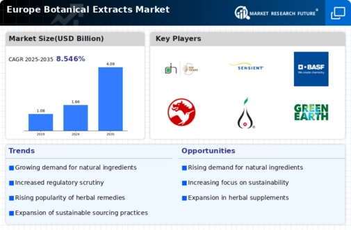 Europe Botanical Extracts Market Infographic