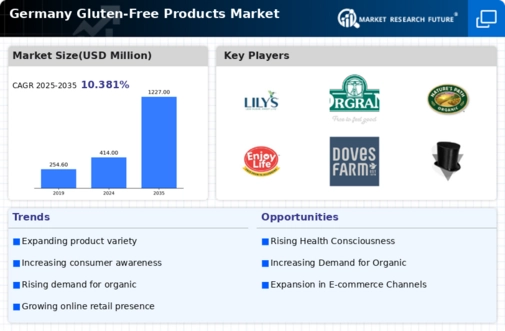 Germany Gluten Free Products Market Infographic